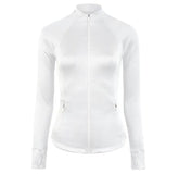 Chaqueta Running Mujer Suarez Athletic White